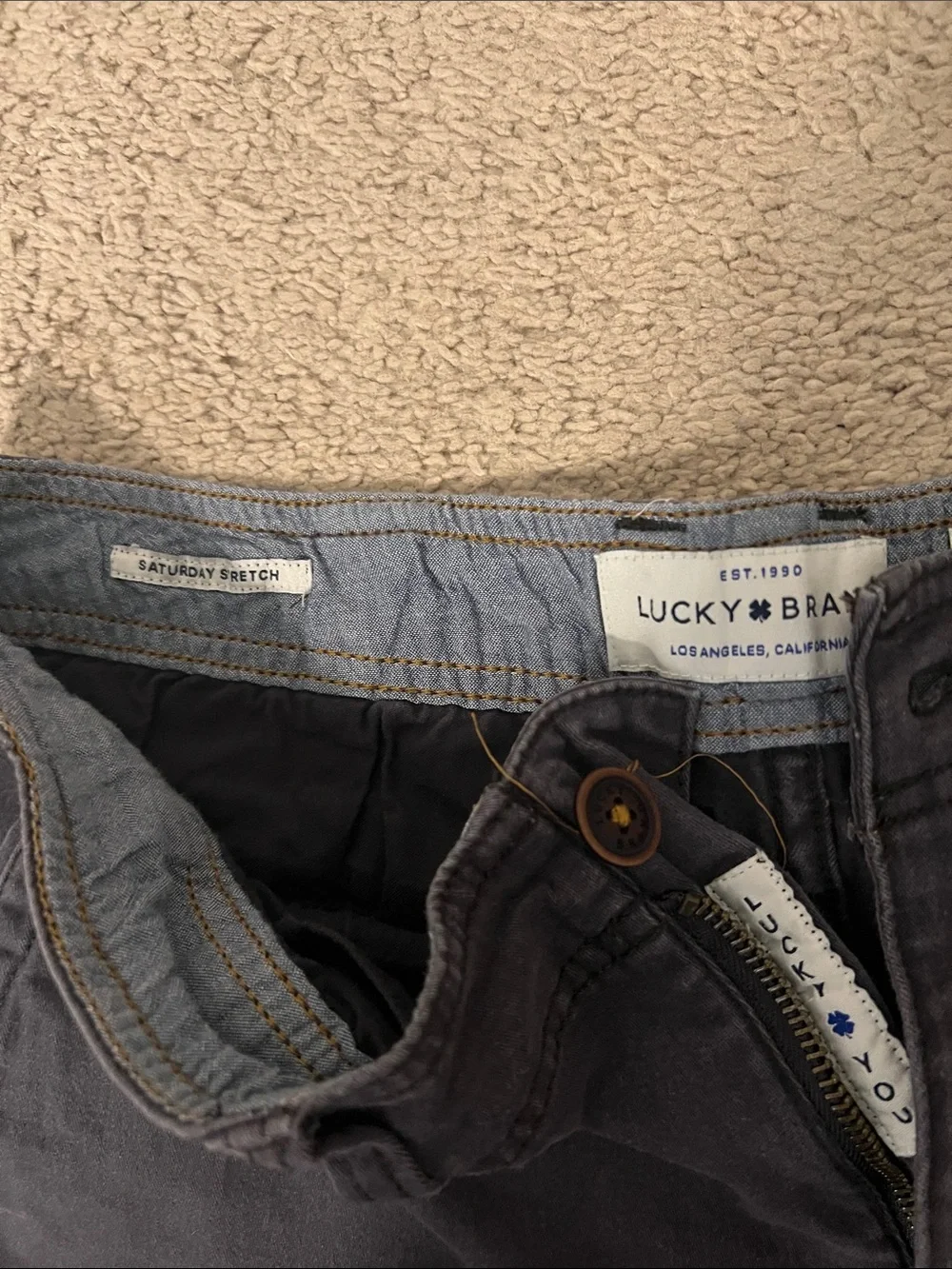 Lucky Brand Khaki & Gray Shorts Duo